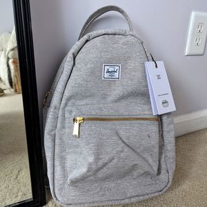 Herschel Gray Mini Backpack